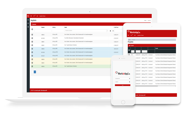 Handwerkersoftware zur Dokumentation und Abnahmeprotokolle